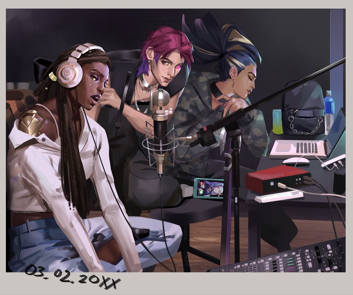 daniju_attart's tweet image. recording studio #leagueoflegends #melkayn