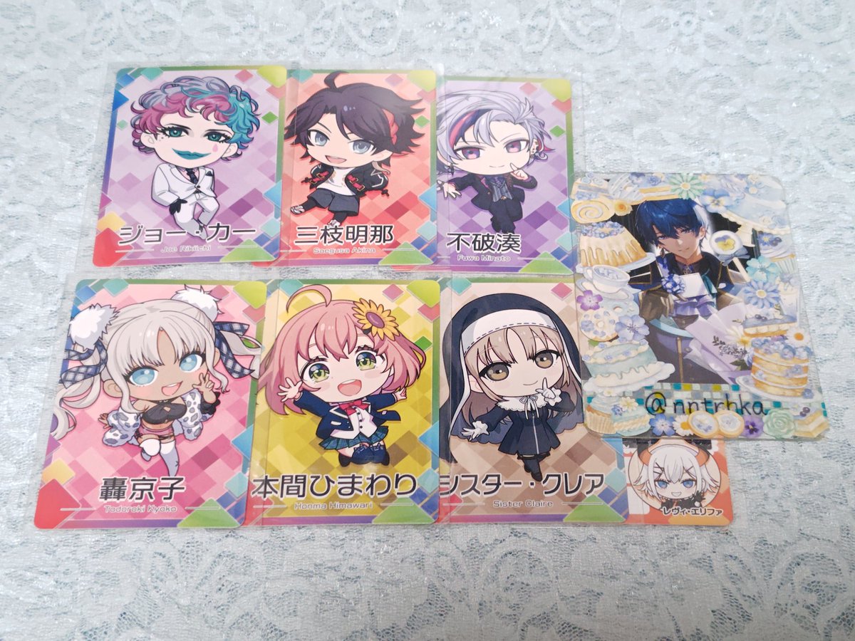 nntrhka's tweet photo. 【 譲渡 】にじさんじチップス Vol.8 カード  

ツイフィ必読の上、お気軽にお声かけください。 https://t.co/KEI7tNXNHI