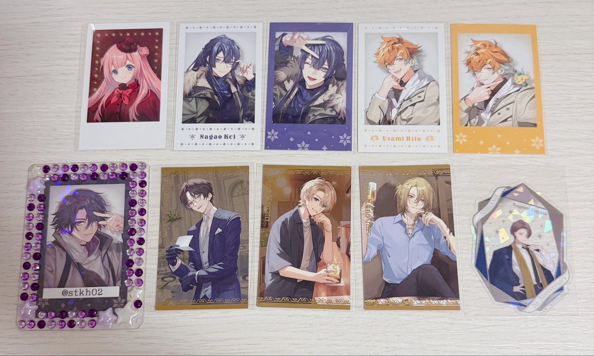 stkh02's tweet photo. ꒰ 交換 ꒱ に��さんじ SitR ウィンターデート2024 ボイスビジュアルカード Melty Valentine Dytica 2nd Anniversary チェキ風カード

譲：1~2枚目

求：同異種(プロカ記載の方) https://t.co/2JvIzTDL3m