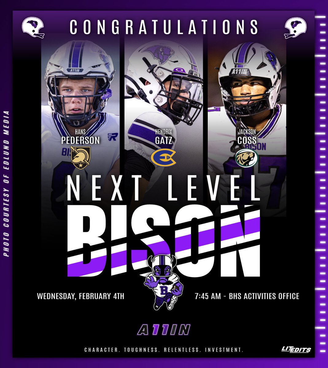 Bison Football tweet media