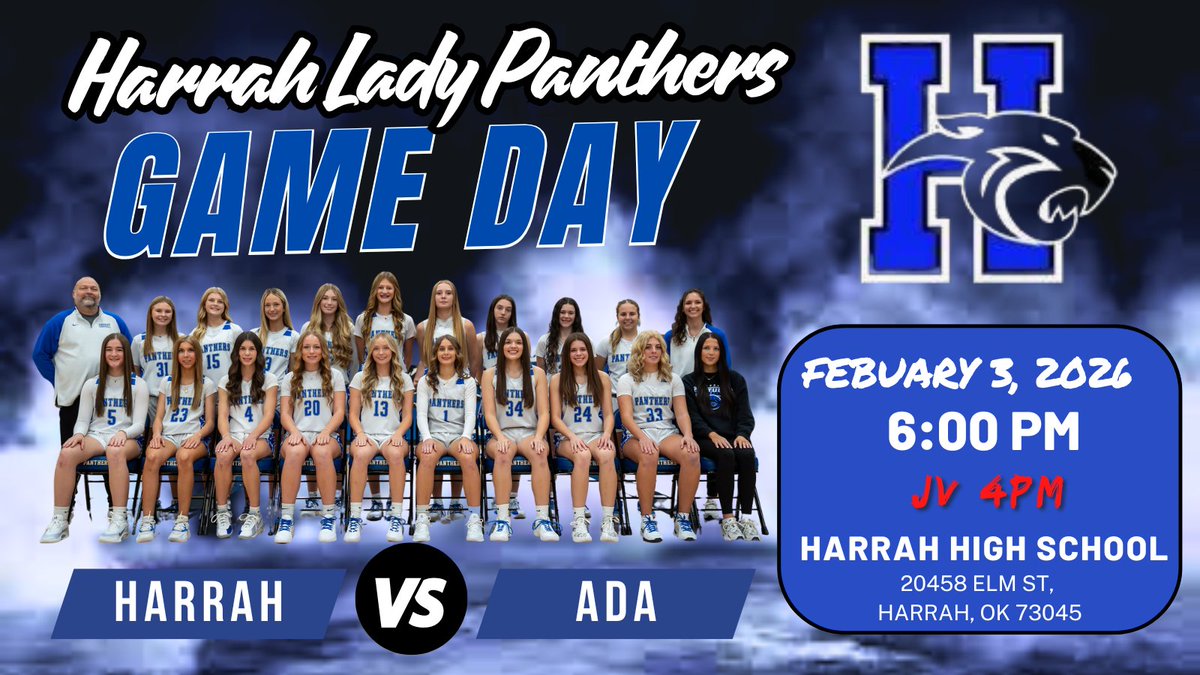 Harrah Lady Panthers Basketball tweet media