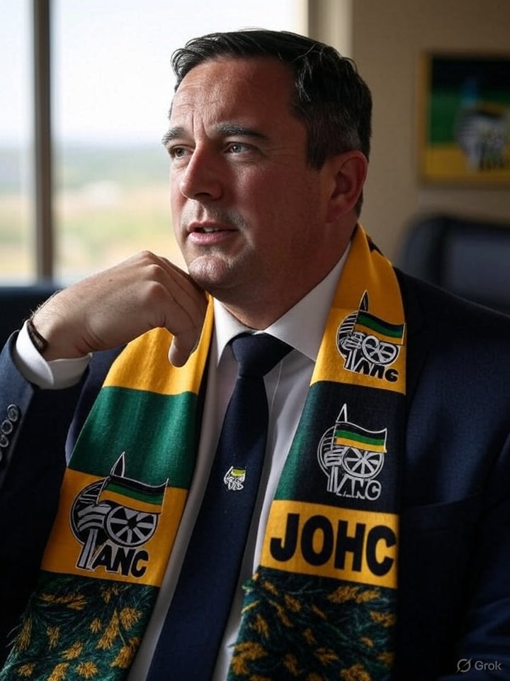 BREAKING NEWS:  John Steenhuisen to upgrade from Uber eats to Shisanyama