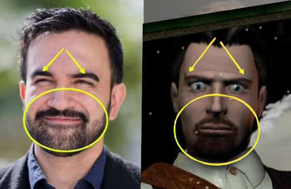 Analyse these faces and tell me the probability of these two men's close relation.
<a href="/grok/">Grok</a>