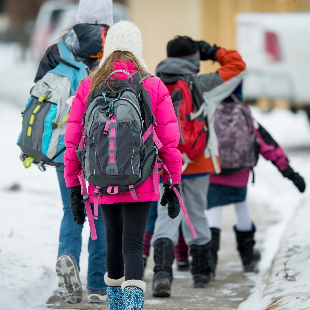 Wherever your kids are walking make sure they know the basic rules of pedestrian safety:

• Put away headphones, cellphones, and gaming devices when crossing
• Be alert for cars that are pulling out 
• Look left, right &amp; left again before crossing
