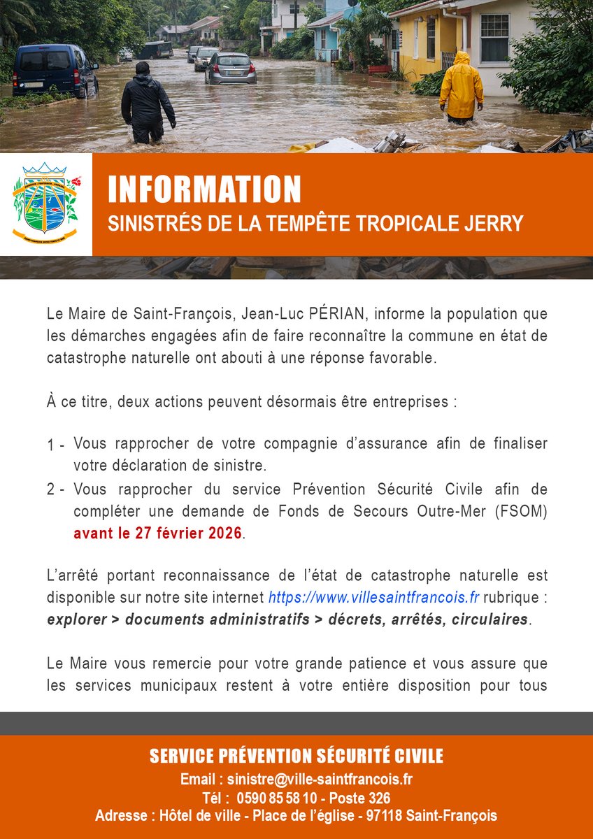 Ville de Saint-François tweet media