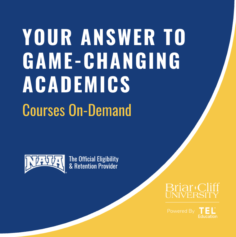 tholland_TELED's tweet photo. Now enrolling for Spring 2026 🌱

Briar Cliff University Courses On Demand
📅 Jan 13 – June 2, 2026
Flexible, accredited online courses that help students stay on track. @russpickett @briar_cliff @NAIA https://t.co/8iyLsy6Qcn