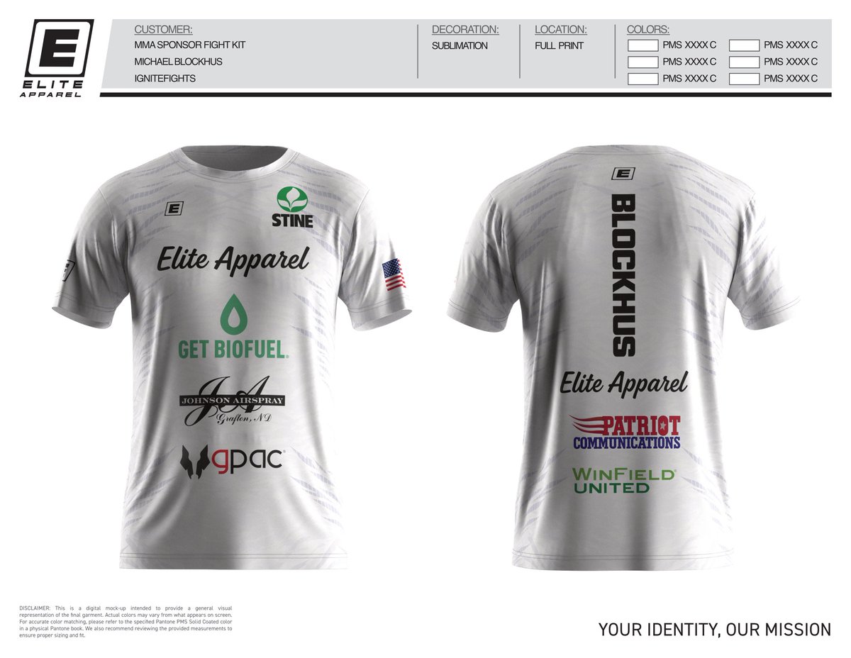 Elite Apparel tweet media