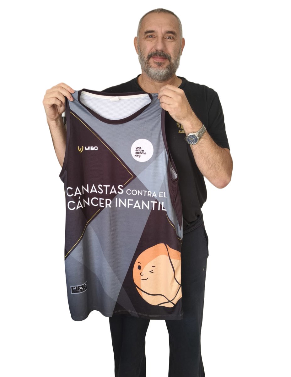 Me uno: Canastas Contra el Cáncer Infantil, una iniciativa de la Fundación Unoentrecienmil que une al mundo del basket para ayudar a la investigación del cáncer infantil.
Súmate a la campaña con tu equipo/club unoentrecienmil.org/canastas-contr…. 
Y si no, compartir también ayuda. Gracias ❤️