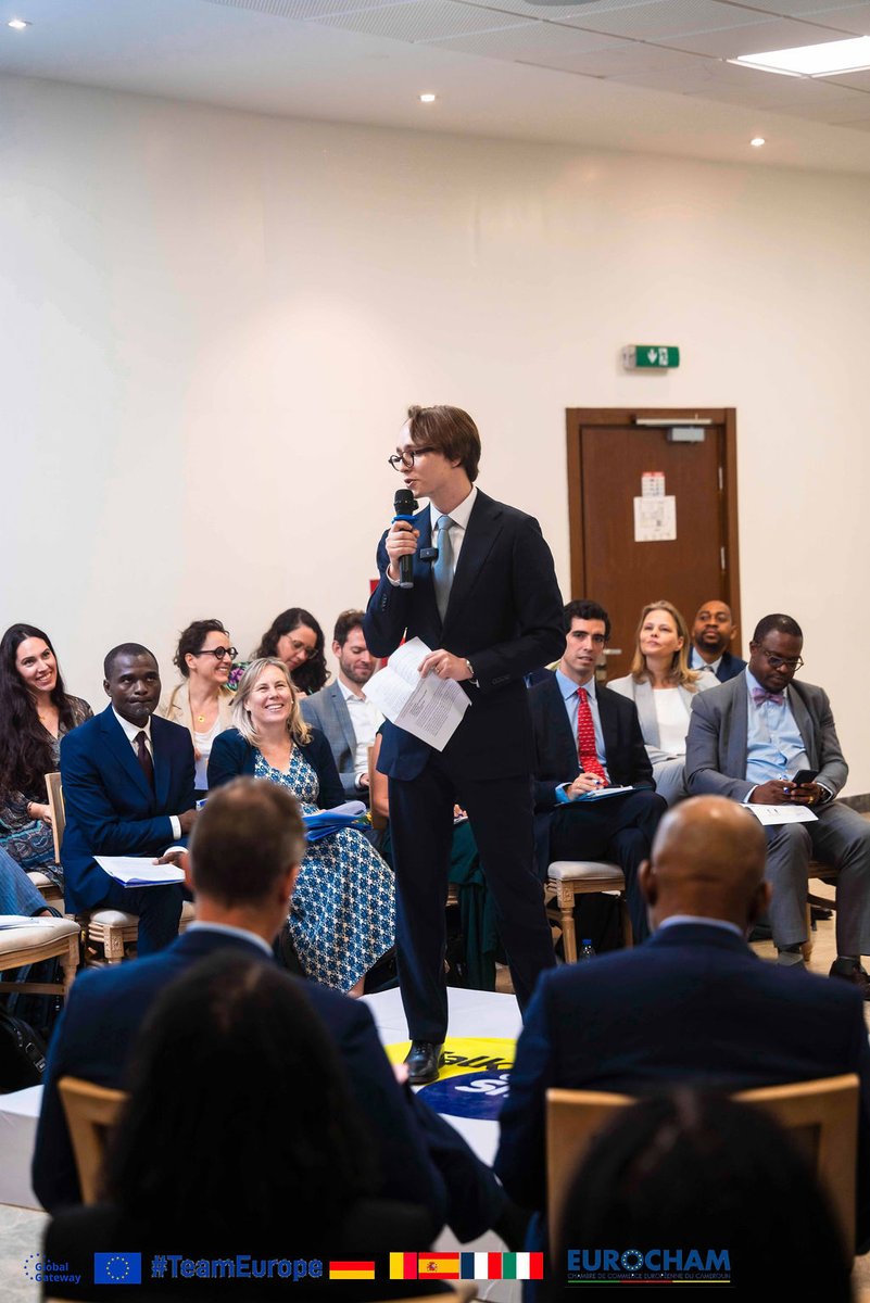 UEauCameroun's tweet photo. 📷On s'est dit, parlons vrai, parlons business !!
Retour sur le talk &amp; share du jeudi 29 janvier 2026 avec l’équipe coopération de l’UE, la #TeamEurope et #Eurocham sous le thème "panorama des financements européens : comprendre et mobiliser les opportunités pays par pays" https://t.co/P0xeyU5o5e