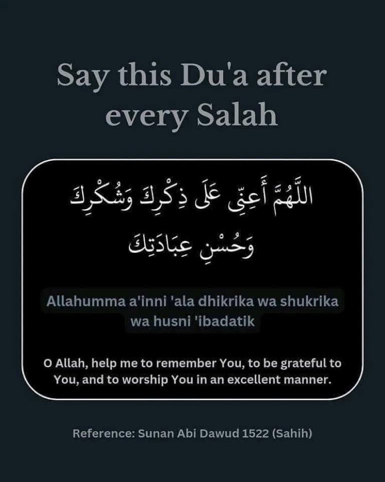 Mahdii365_'s tweet photo. Say this Dua after every Salah https://t.co/gMKsjF6TJP