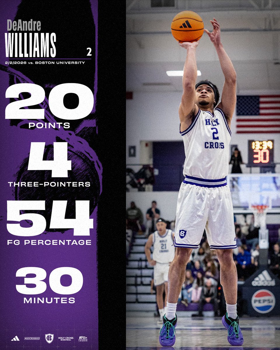 HCrossMBB's tweet photo. Big game Dre 😮‍💨

#GoCrossGo | @drewill03 https://t.co/aUJ9P8C1wd