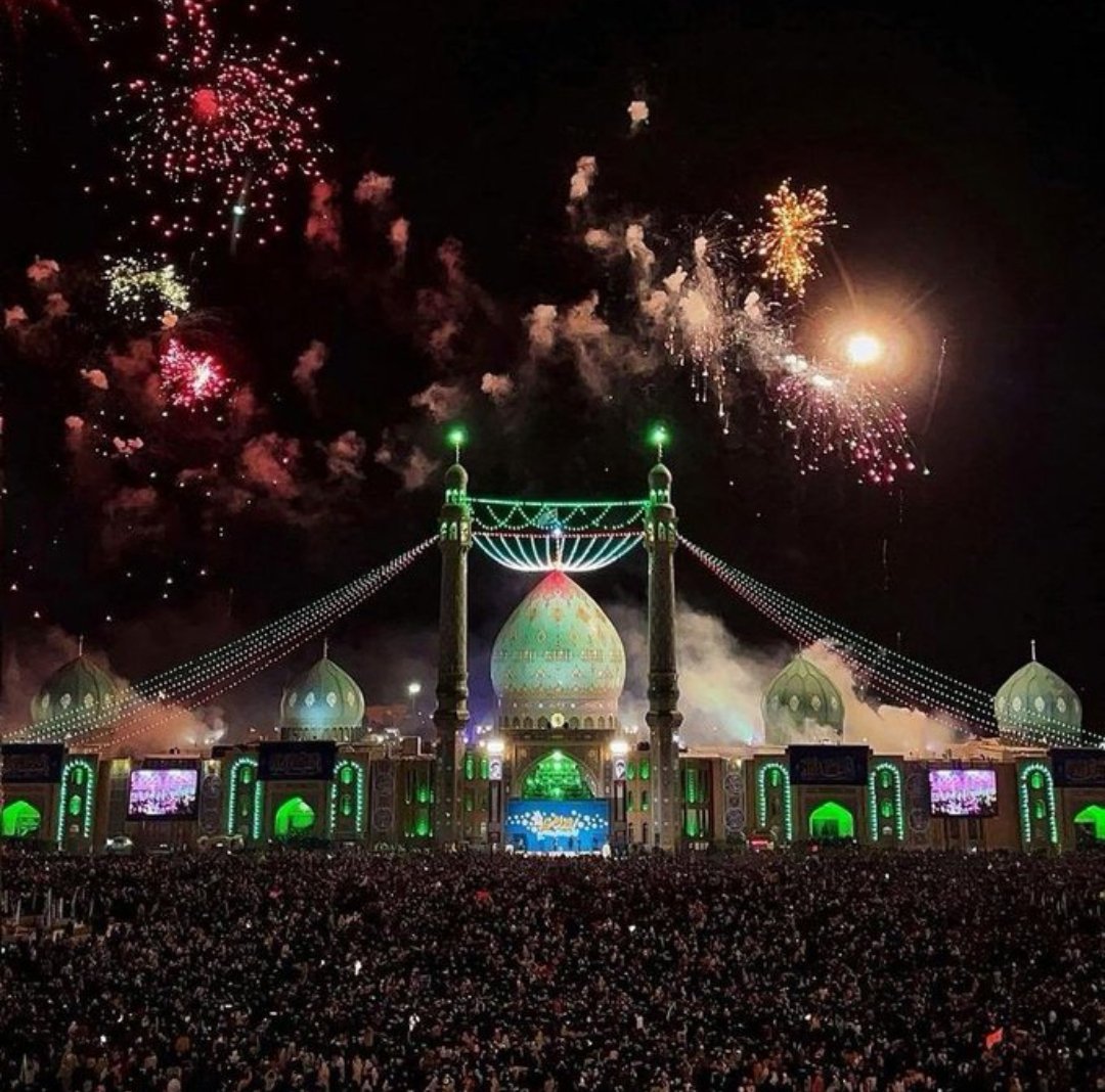 Congratulations on the arrival anniversary of our awaited saviour Imam Mehdi عج (امام العصر)
May Allah (swt) hasten his reappearance. 
🙌🏻🫂💌🎉