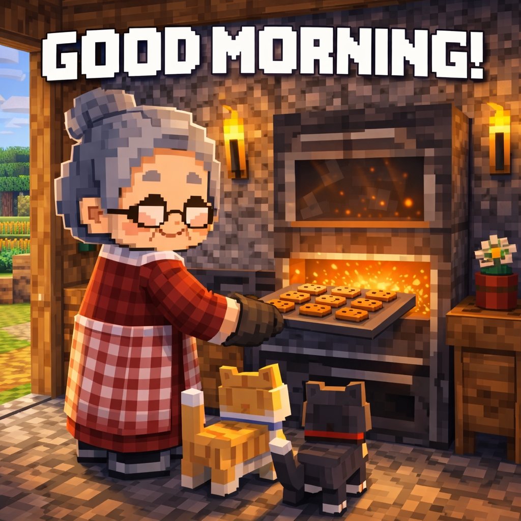 GM GM my cherubs! 🌅🍪

I heard from a bird that GM stands for Grandma Morning! I love that and I love you. 

Don’t worry, I’m up making cookies! Accumulating more $grandma cookies as well! 😉

There is so much prep involved when making cookies for 15,000+ grandkids. Let’s have a