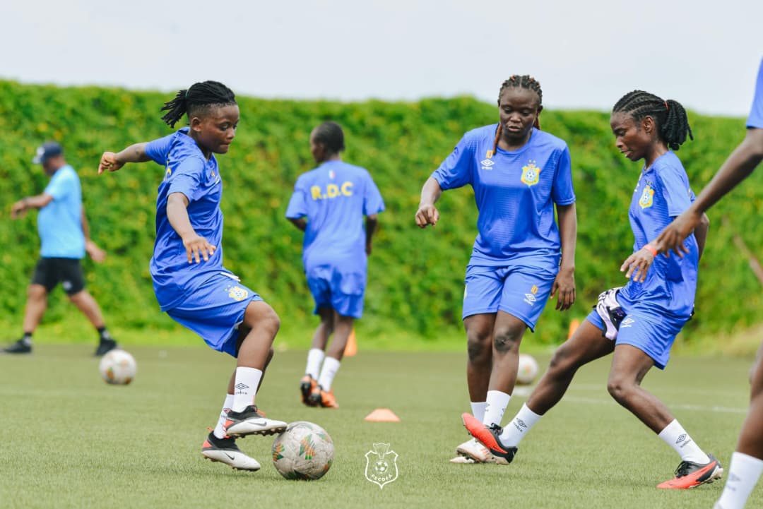 FecofaRdc's tweet photo. [Éliminatoires Mondial Pologne 2026 U20  Dames]

Côte d’Ivoire vs RD Congo : Les Léopardes intensifient les entraînements au centre technique Kurara.

#FecofaRdc #FIFAU20W #CITRDC #Preparation
