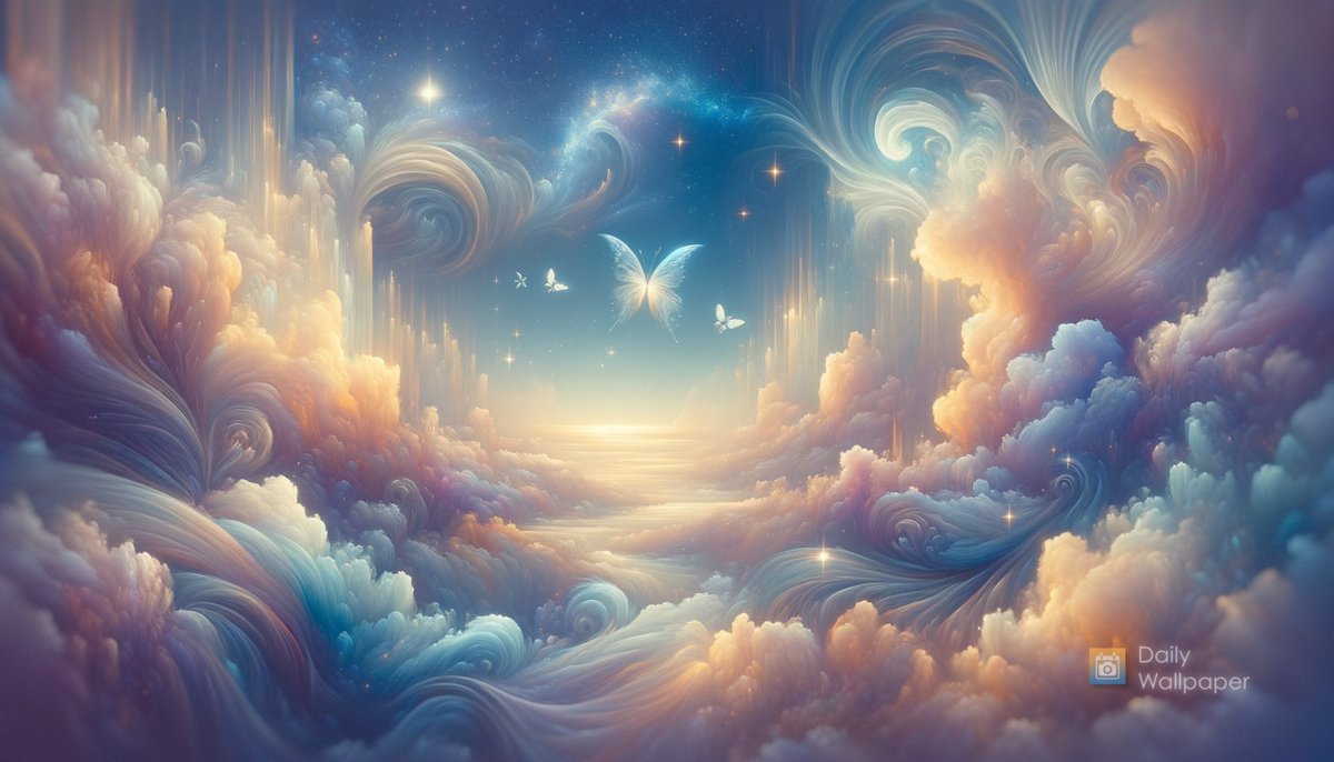 DailyWallApp's tweet image. 🦋 “Butterfly Dream” - new wallpaper drop

📲 Daily Wallpaper for iOS/Mac:
dailywallpaperapp.com/appstore

#dreamscape #wallpapers #AIArt #DALLE3