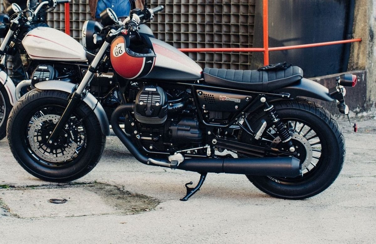 MoreMotorcycles's tweet image. Mmoto Guzzi V9 #Bobber