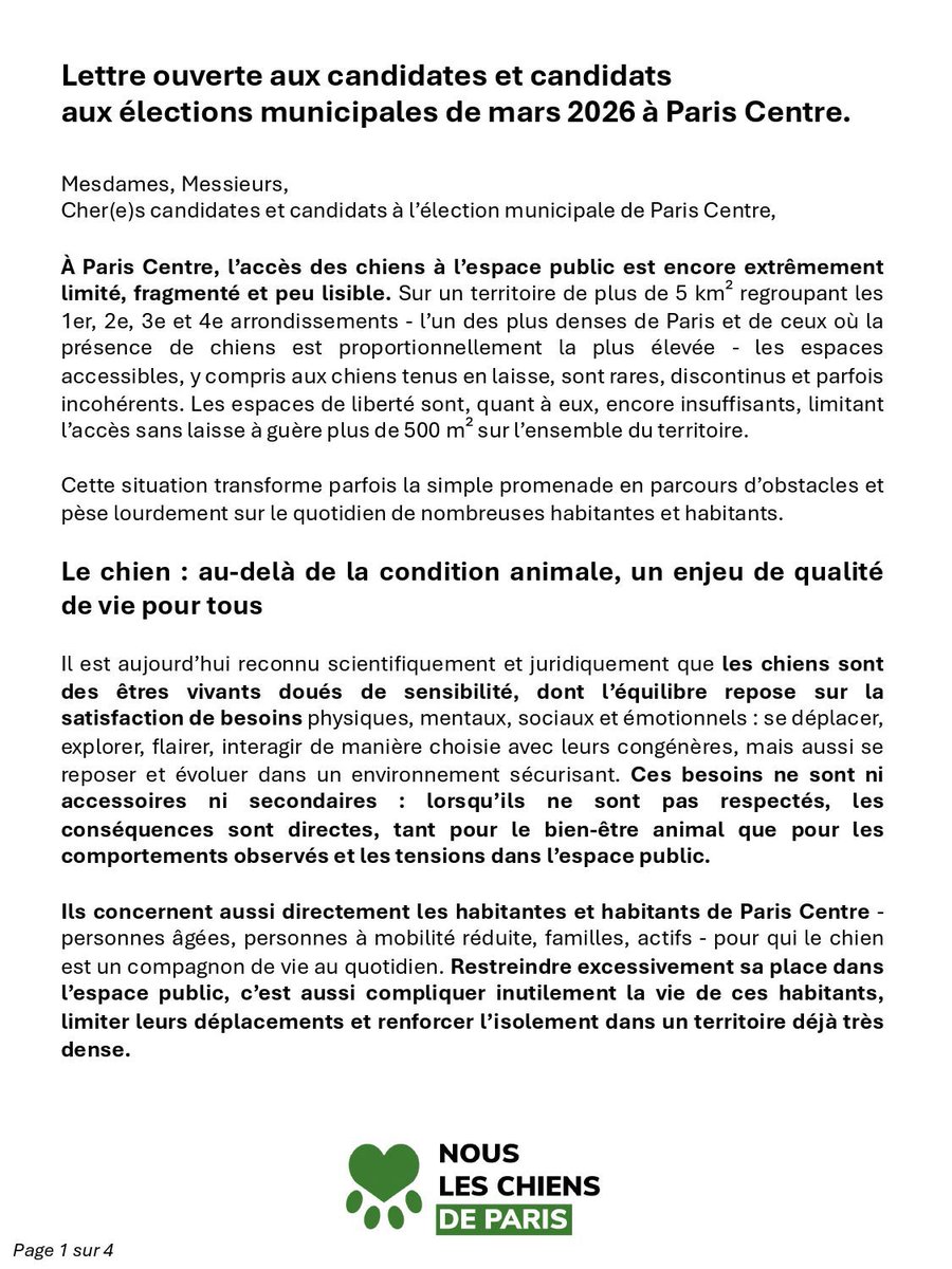 Nous les chiens de Paris tweet media