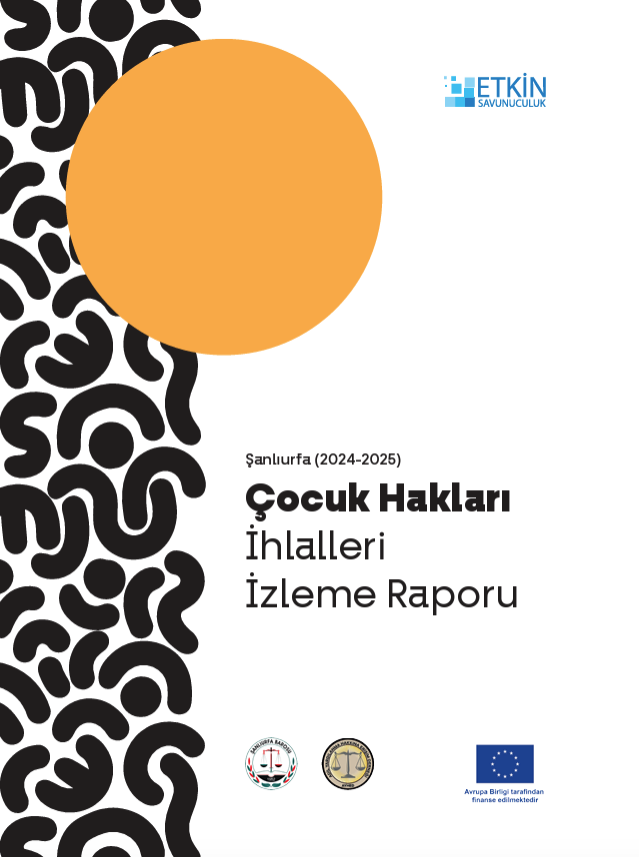 Projemiz kapsamında hazırlanan "Çocuk Hakları İhlalleri İzleme (Şanlıurfa 2024-2025)"  Raporu yayınlandı. 

<a href="/EUDelegationTur/">AB Türkiye Delegasyonu🇪🇺EU Delegation to Türkiye</a> <a href="/UrfaBarosu/">Şanlıurfa Barosu Başkanlığı</a> <a href="/AyhedD/">AYHED- Adil Yargılanma Hakkına Erişim Derneği</a>  
#EtkinSavunuculuk #UrfaBarosu 
sanliurfabarosu.org.tr/Detay/bultenle…