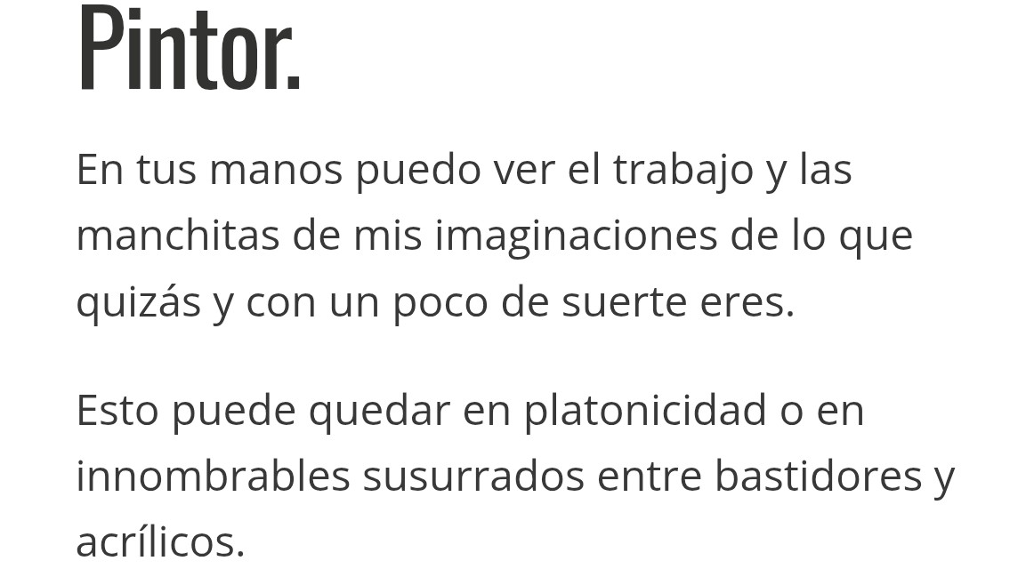 KTcity's tweet photo. Mira, mira, lo que me trajo la vida de vuelta. Ay pintor, quien lo iba a decir, tantos años después y este texto cobra todo el sentido de nuevo. https://t.co/n7lCk1DoOy