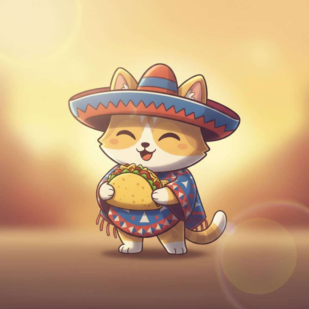 ponchoBASE's tweet photo. GM ☕️

Tacos just hit different on a Tuesday 🌮 https://t.co/KBWRQMeAzU