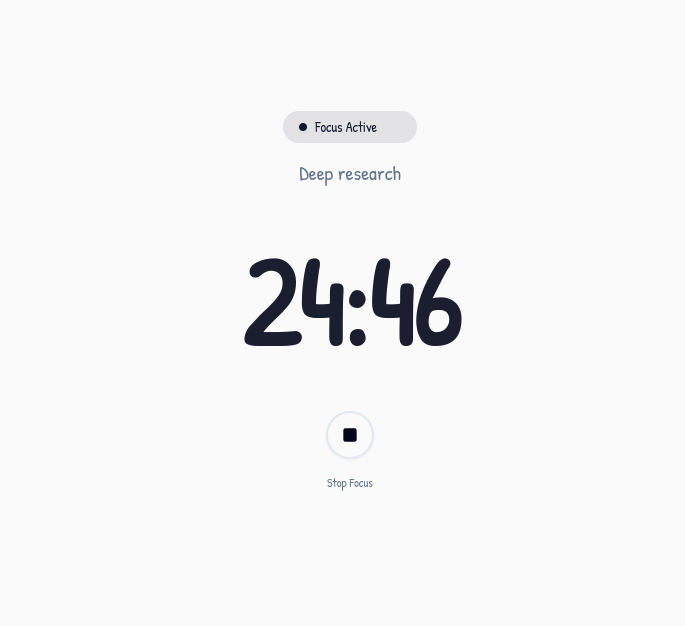 A feature I can't live without: focus mode on braindump 🤗