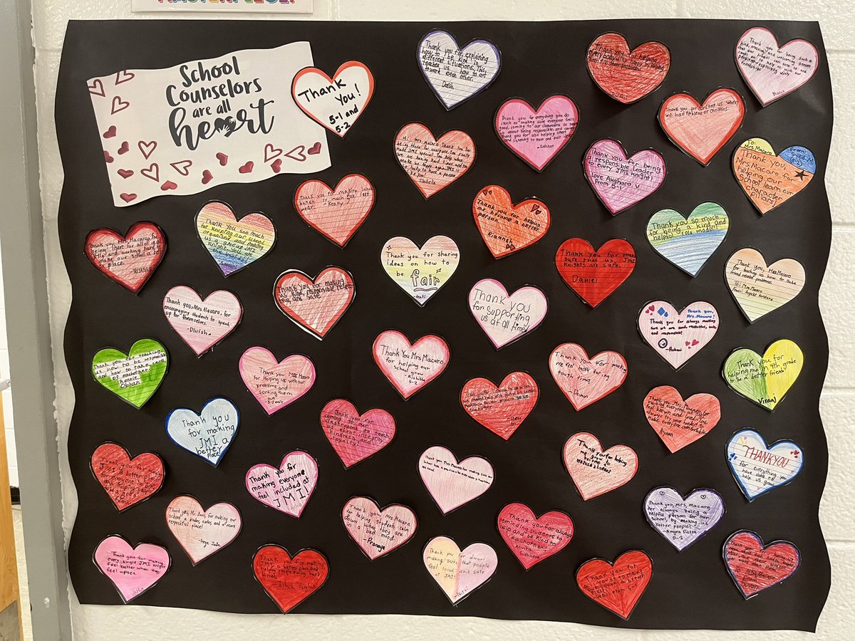 mrsabowler's tweet photo. Celebrating Mrs. Macaro during School Counselor’s Week! 💛💚 @JMI_Edison #schoolcounselorsweek https://t.co/DuS7ARJOlI