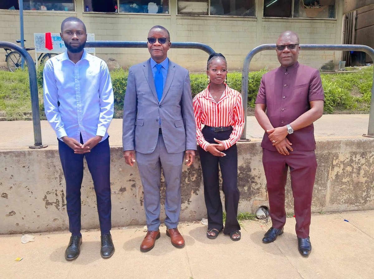 ZambiaRen's tweet photo. Today, we handed over enhanced internet connectivity to the Ruins Hostels @UNZA_ZM
Learning now continues beyond the lecture theatre. Students can now enjoy seamless connectivity in their rooms.
Ba Momma naba Monk… internet is now inyanced pa level 😄 https://t.co/YwE8FrEDmD