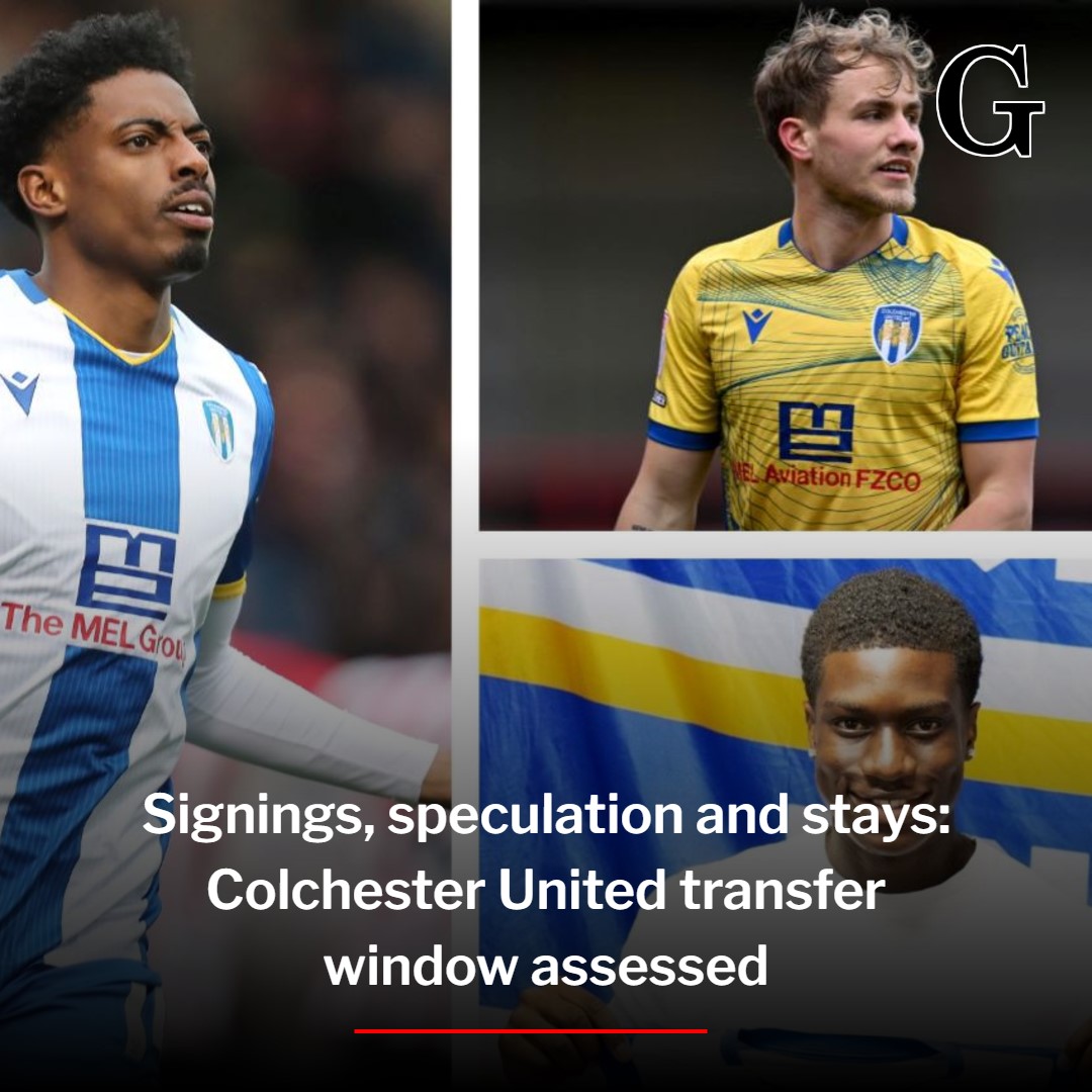 JonWaldron1's tweet image. A look back at Colchester United's transfer window, where the U's reinforced their injury-hit squad with three loan signings and also kept hold of their prize assets, despite plenty of interest #ColU #DeadlineDay 👇

ANALYSIS: gazette-news.co.uk/sport/25821417…