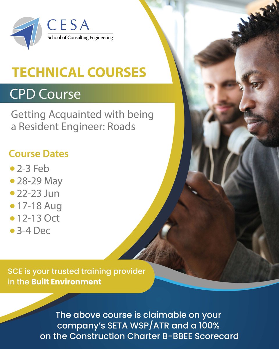 School of Consulting Engineering (SCE) tweet media