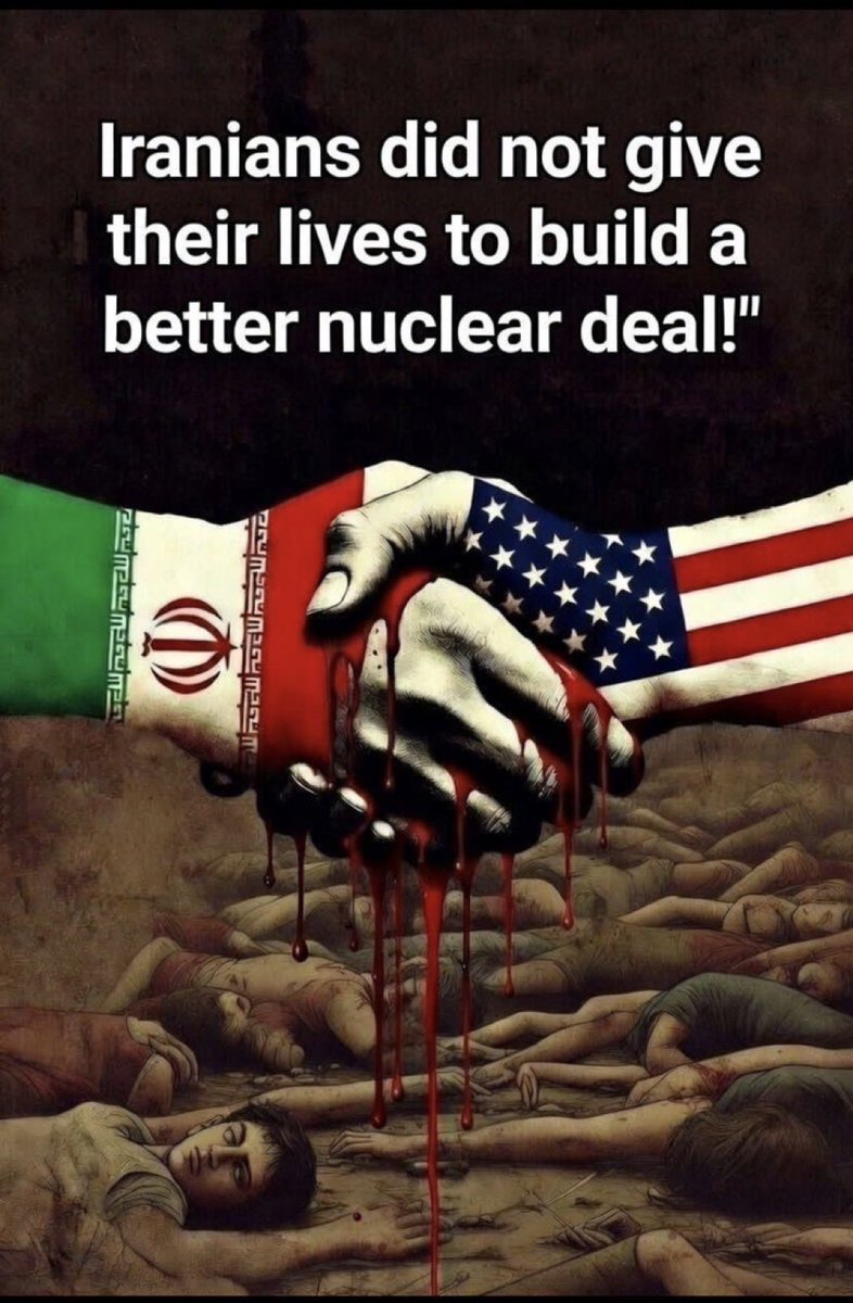 A patriot does not negotiate with a regime that has killed thousands of innocent people, seeks the destruction of Israel, and has been burning the American flag for 47 years. He removes it from the pages of history!
<a href="/POTUS/">President Donald J. Trump</a> 
<a href="/marcorubio/">Marco Rubio</a>