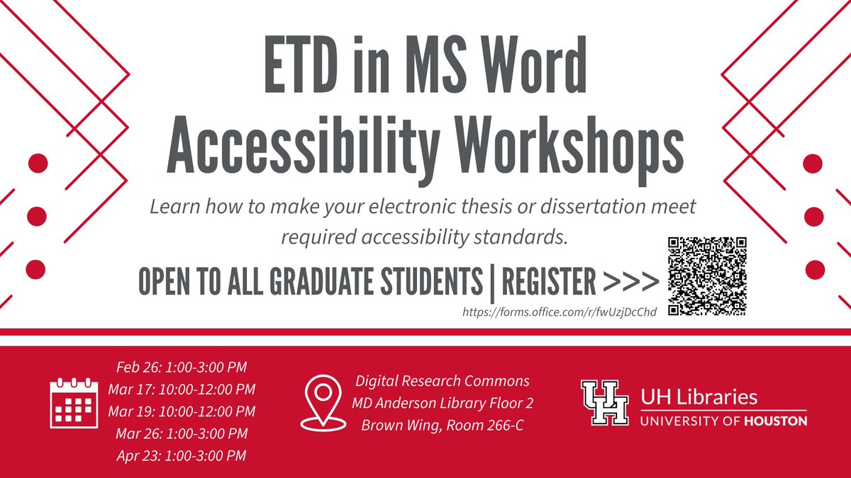 University of Houston Libraries tweet media