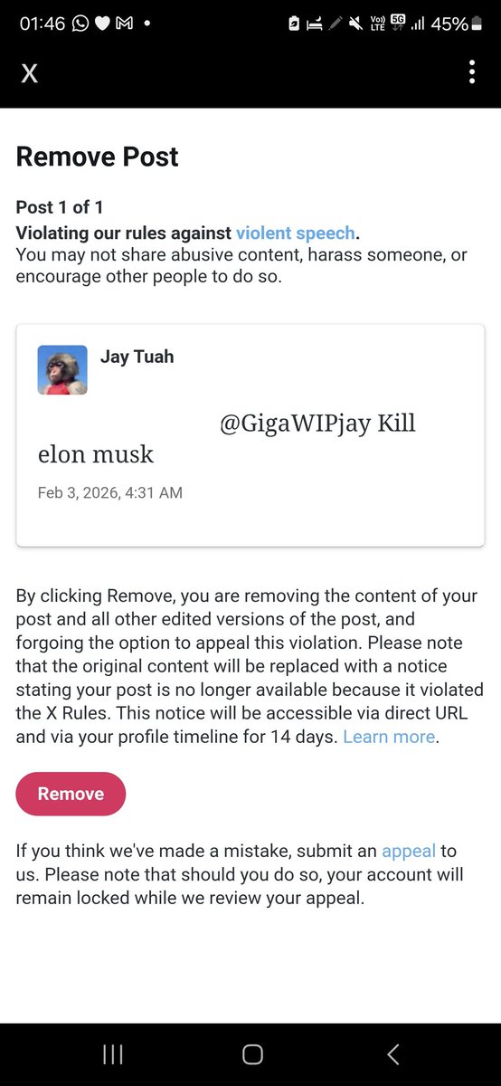 My priv got sussed 😭✌️