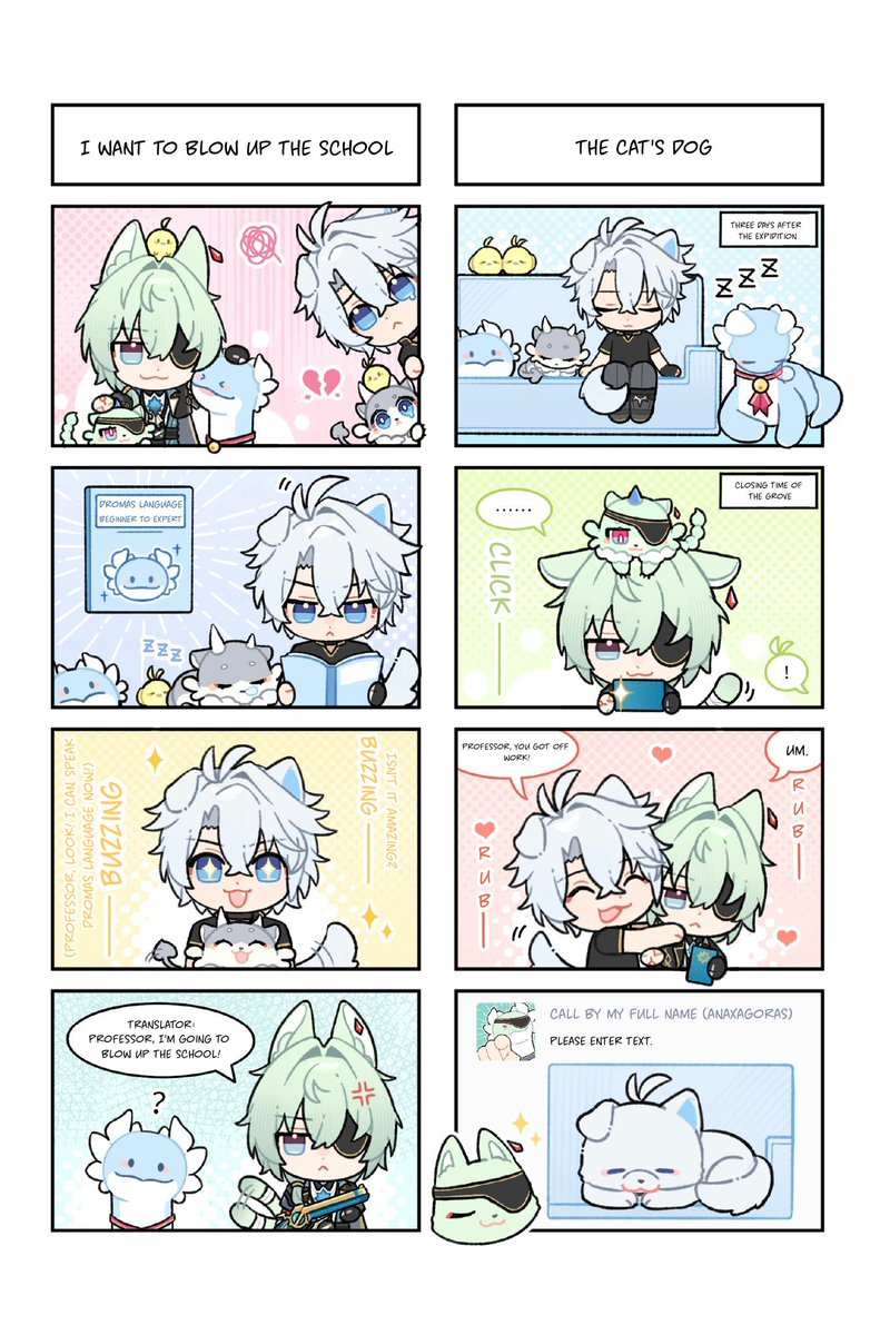 astralshuttle2's tweet photo. Accidentally restarted my entire progress but here's the english translation!

#HonkaiStarRail #Phainaxa #Phainon #Anaxa https://t.co/xnDQz0VmeK