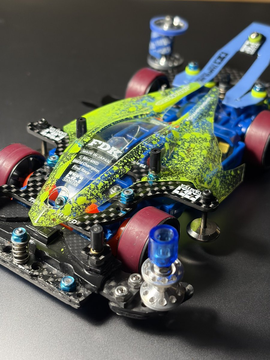mini4wd_hi's tweet photo. 旧センターへ乗せ替えついでに、初デュアルリッジ。 https://t.co/2E1LVvMv7M