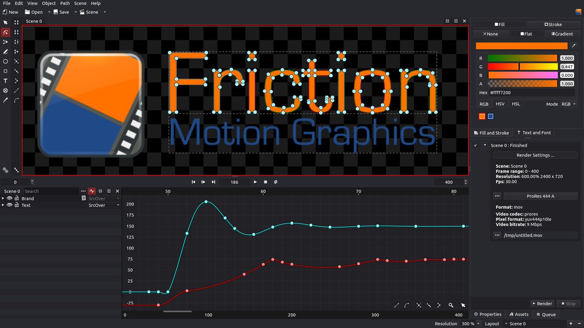 Adobe  descontinúa Adobe Anímate. Buen momento para recordar que Friction es una buena alternativa y gratuita. friction.graphics