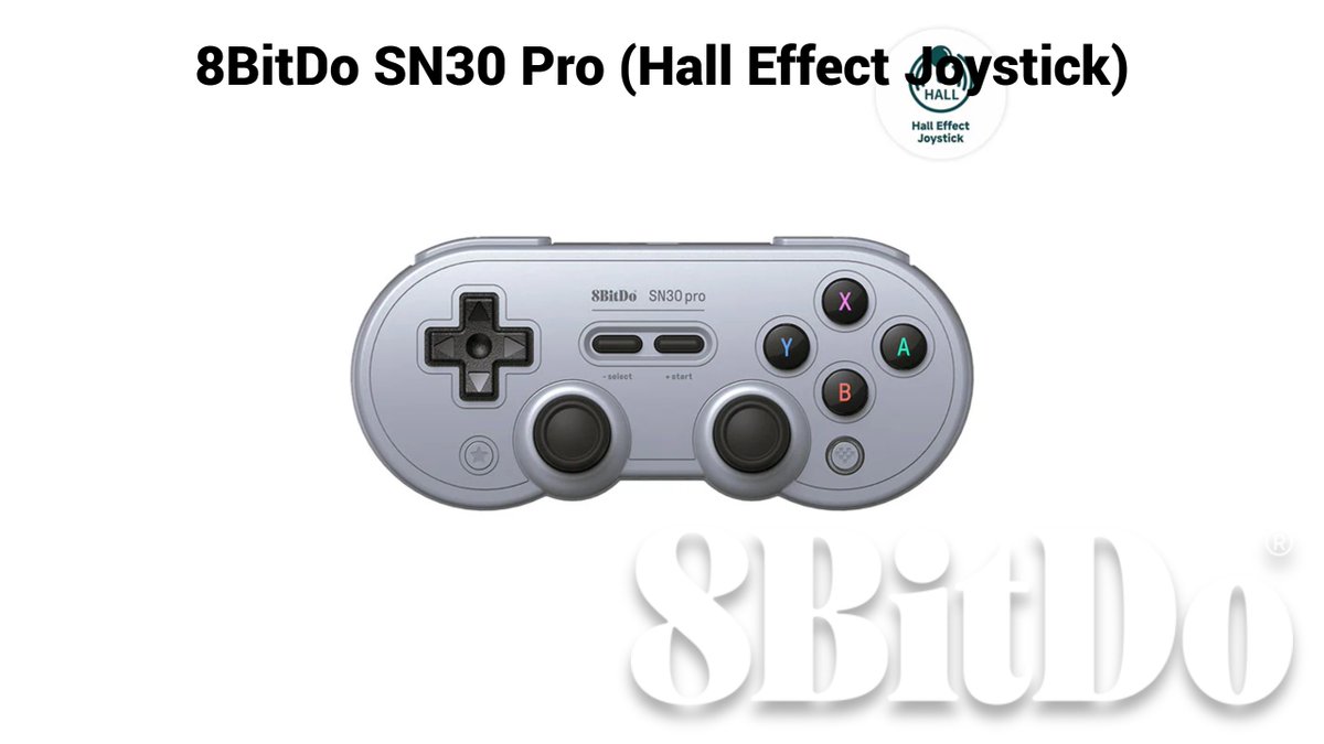 DJone01's tweet photo. A closer look at the 8BitDo controllers I like 🎮.

1⃣ 8BitDo 64 Bluetooth Controller for Analogue 3D 🎮
2⃣ 8BitDo SN30 Pro (Hall Effect Joystick) 🎮
3⃣ 8BitDo Micro 🎮
4⃣ 8BitDo M30 🎮

#8BitDo #GameControllers https://t.co/Sd0ohikqbU