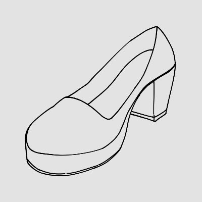 前のアイコン画像も自分で描いたのだけど、あまり自分らしくない気がしたので変えました
普段はもっと装飾のある靴を履いているからね
