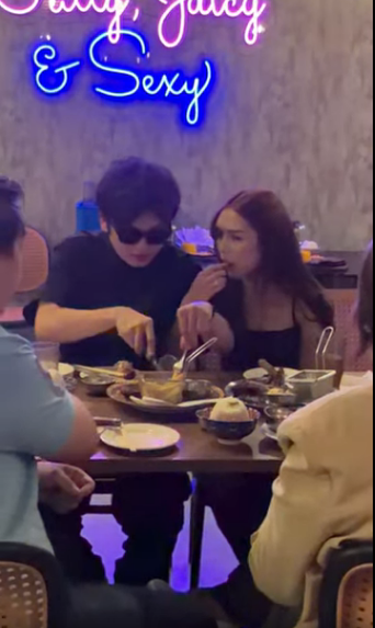 withlozol's tweet photo. Ganiyan na pala kumain naka angkla?? sobrang clingy namannn

#FranSeth https://t.co/MajwHo4bje