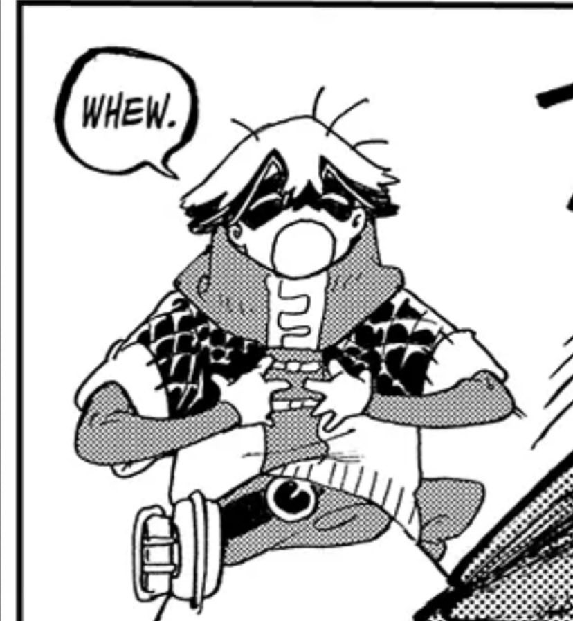 chanhuggies's tweet photo. GOSHH why is every panel with Fuu just portraying him as a cute and wholesome lil gremlin #GACHIAKUTA https://t.co/TmZoWbYHt8
