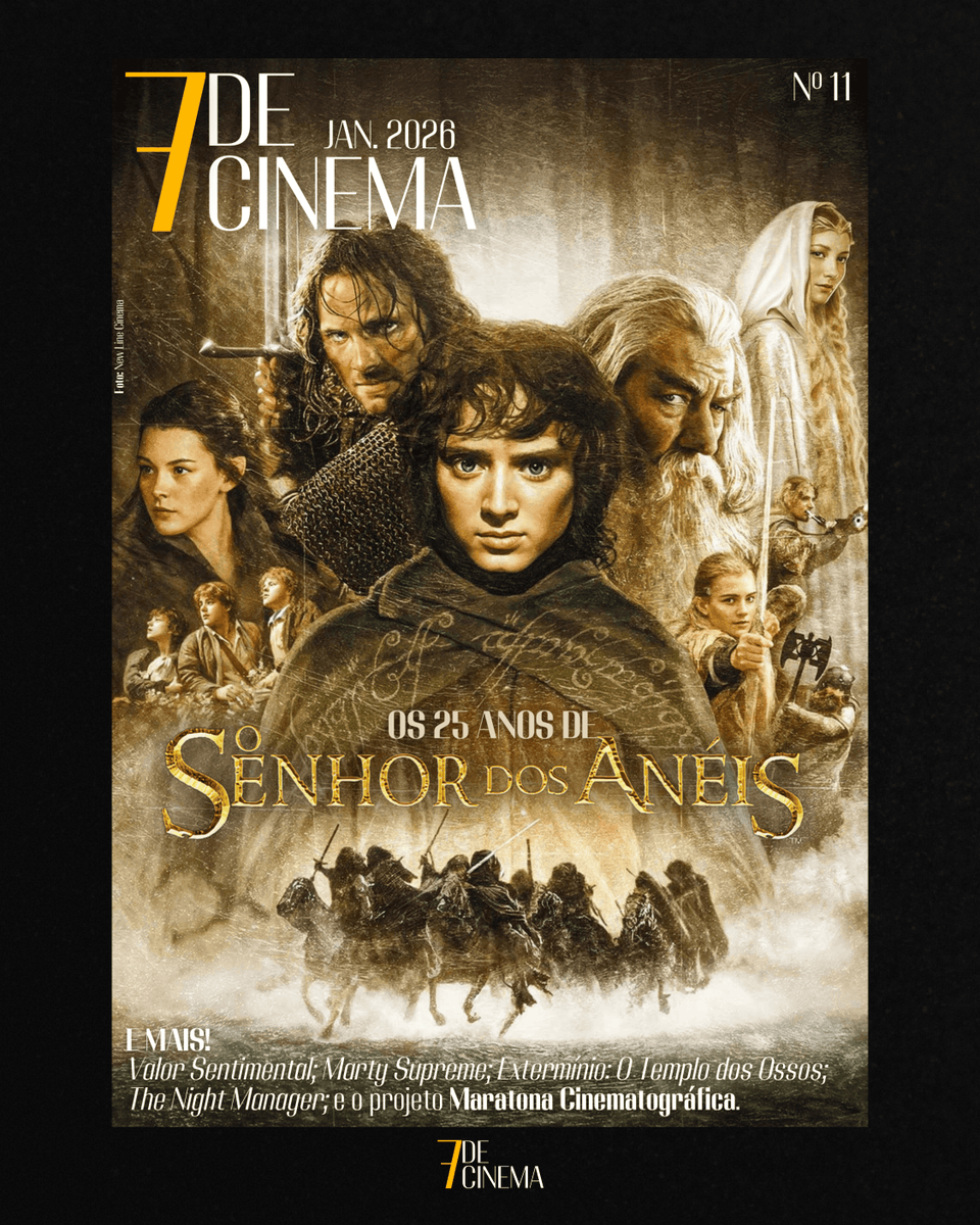 7de_Cinema's tweet photo. A edição de Janeiro saiu!

Neste mês, homenageamos uma das maiores trilogias do cinema. 25 anos depois, O Senhor dos Anéis continua cativando gerações.

Leia a revista completa no link da bio!

#OSenhorDosAnéis #LOTR #LordOfTheRings https://t.co/5xgJ8HqChi