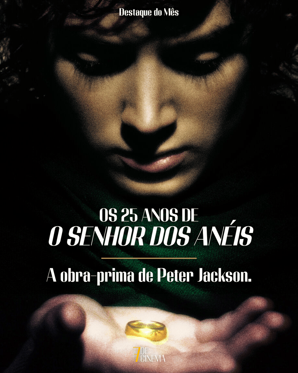 7de_Cinema's tweet photo. A edição de Janeiro saiu!

Neste mês, homenageamos uma das maiores trilogias do cinema. 25 anos depois, O Senhor dos Anéis continua cativando gerações.

Leia a revista completa no link da bio!

#OSenhorDosAnéis #LOTR #LordOfTheRings https://t.co/5xgJ8HqChi