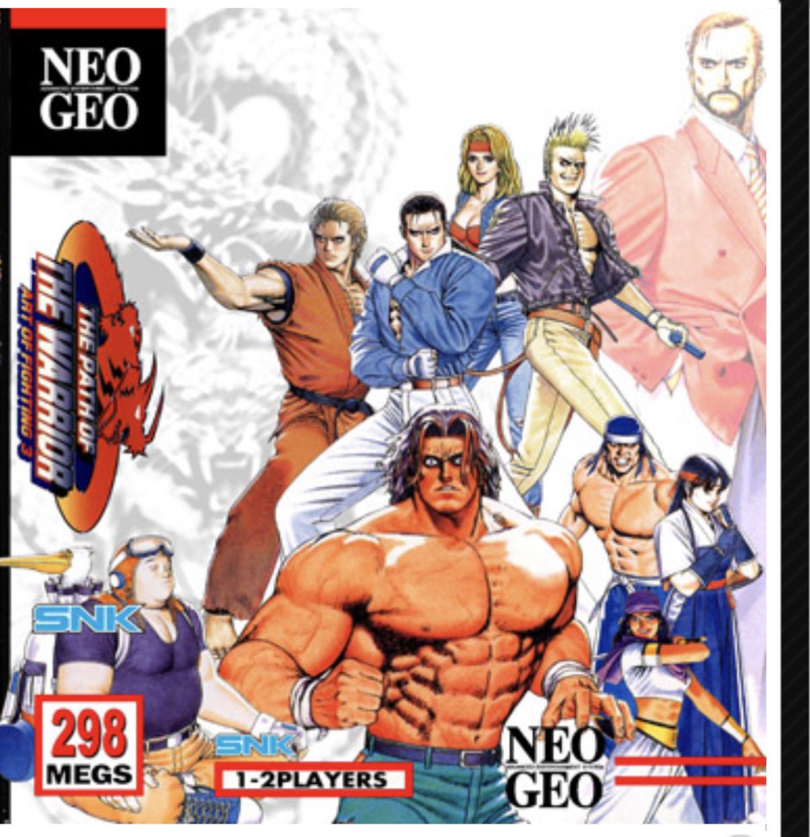 The Japanese Art of Fighting 2 insert is where I drew inspiration