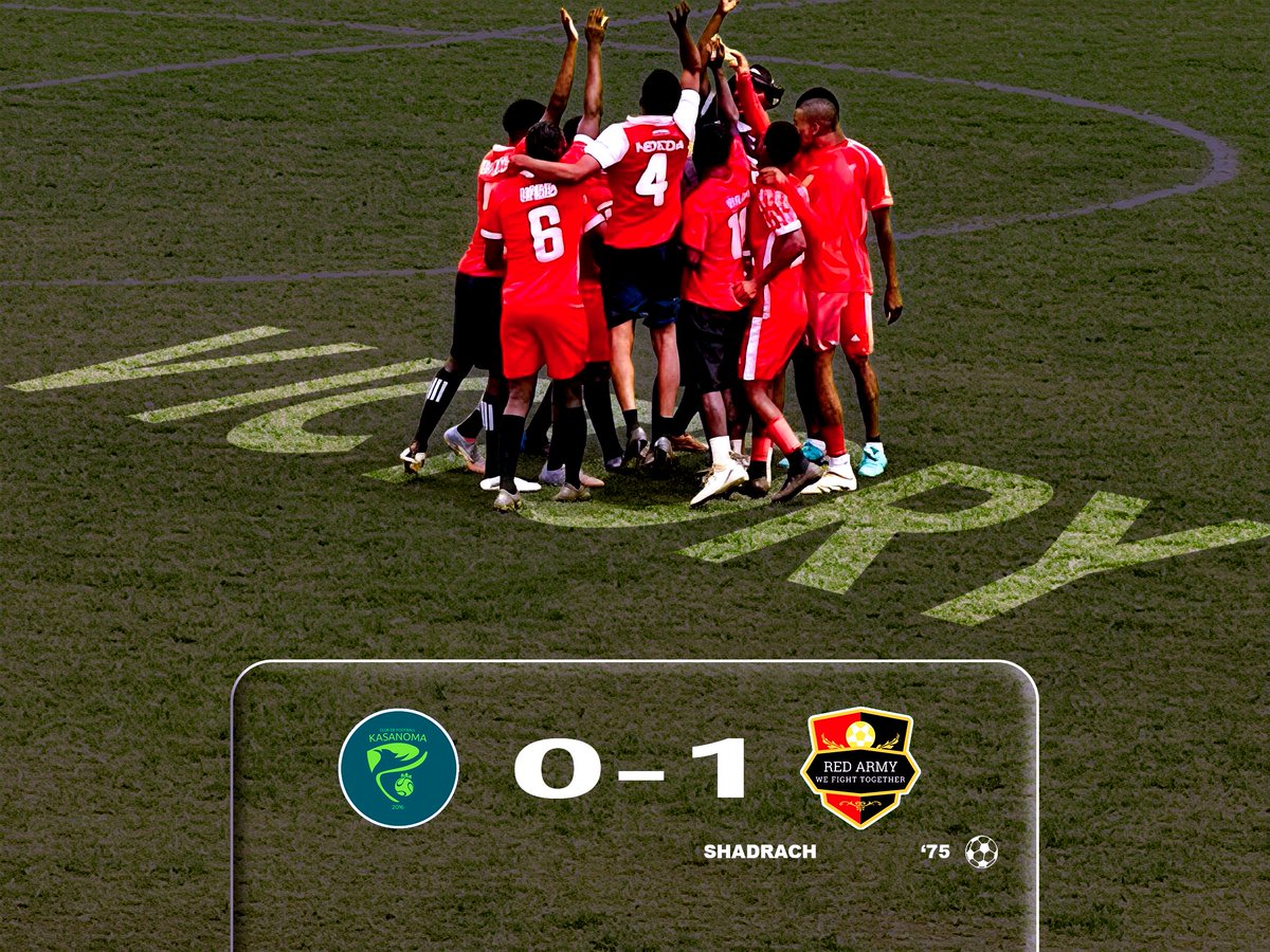 officalRedArmy's tweet image. Margins matter!
Kasanoma 0–1 Red Army.

Be Ready. Be Red.