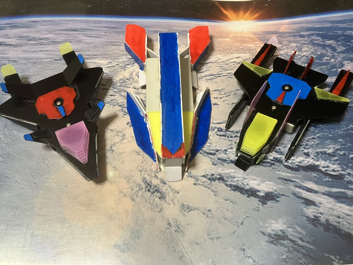 オリジンPROベース製の機体達

#フリックスアレイ