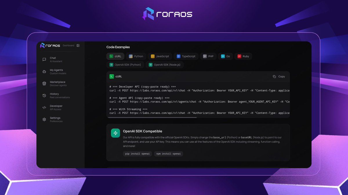 Rora_OS's tweet photo. Why settle for one brain when you can have them all? Rora OS now officially supports 10+ Tier-1 Language Models, giving developers total sovereignty over their AI Agents. https://t.co/mO8hRslfvw