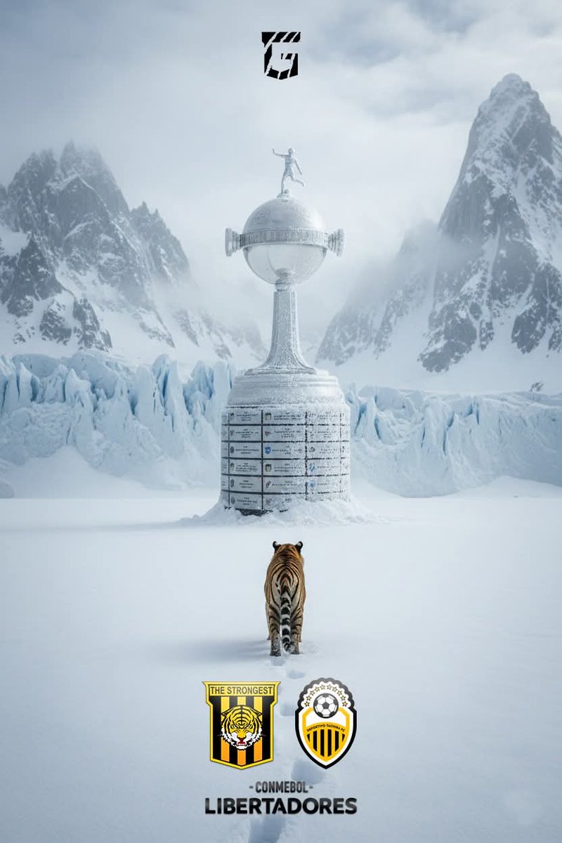 Solo el más fuerte sobrevive🐯💛El tigre va detras de la obsesión🏆
The Strongest debuta en la copa libertadores de América, en un duelo de aurinegros frente a Depotivo Táchira, a partir de las 8:30 P. M en el Hernando Siles.
