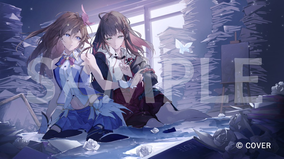 お仕事】 #ときのそら さん、#緋月ゆい さん 「限りなく灰色へ」歌って