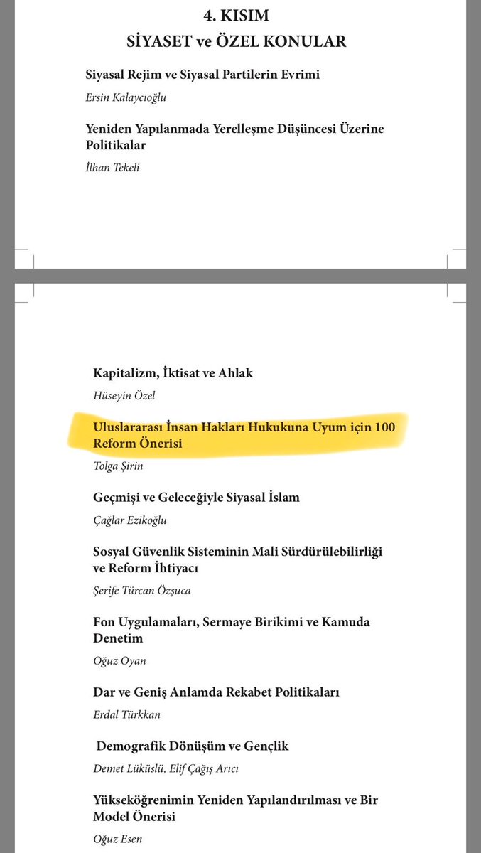 Türkiye'nin Yeniden İnşası: Alternatif Politikalar kitabına bir makaleyle katkı sundum. 

Prof. Dr. Ömer Faruk Çolak Anısına çıkarılan iki ciltlik eserde, çoğu iktisat alanından olmak üzere pek değerli metinler var.

İlgililerin, bilgilerine.