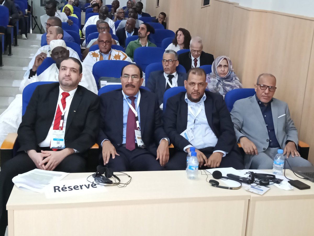 cnrdpa's tweet photo. The #Cnrdpa directeur Pr Nabil Bouflih is visiting Mauritania to participate in the international conference on cephalopods organized by the #Imrop 
@UN_FAO_GFCM 
#Algeria https://t.co/UExKFgHMdZ