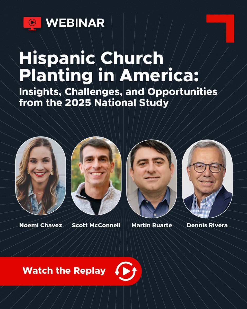 exponentialus's tweet image. Hispanic church plants across America are reaching the unchurched, making disciples, and multiplying — at rates outperforming national trends.

Brand-new national research and an on-demand webinar now available!!

You’ll want to see this.

 zurl.co/rrG1g

#Multiply